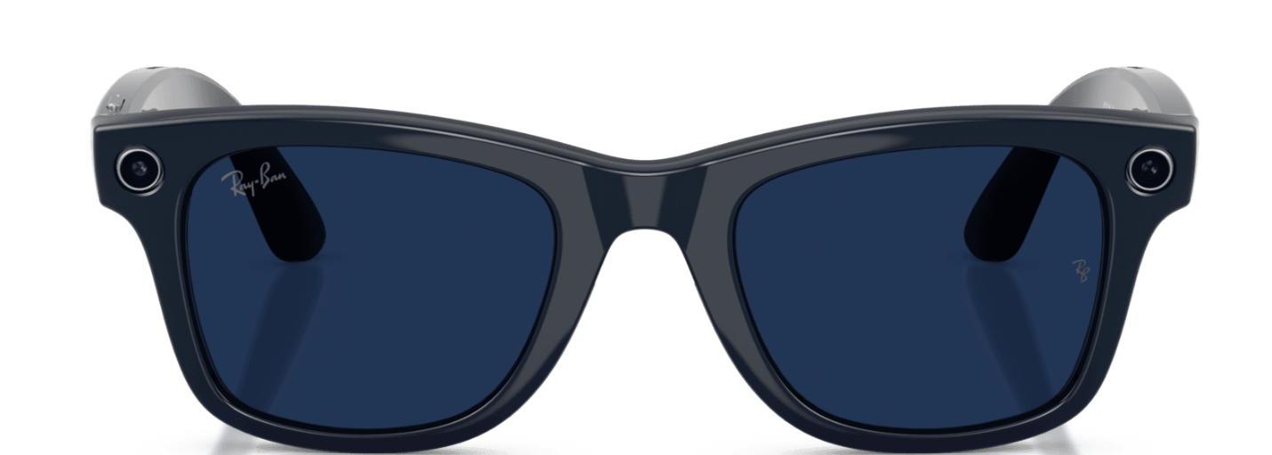 Ray-Ban | Meta Wayfarer Shiny Cosmic Blue - Gen 2